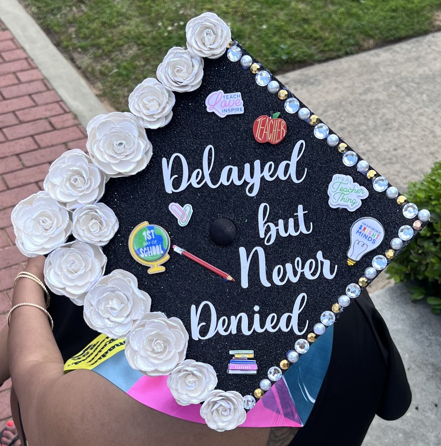 Custom Removable Graduation Cap Topper