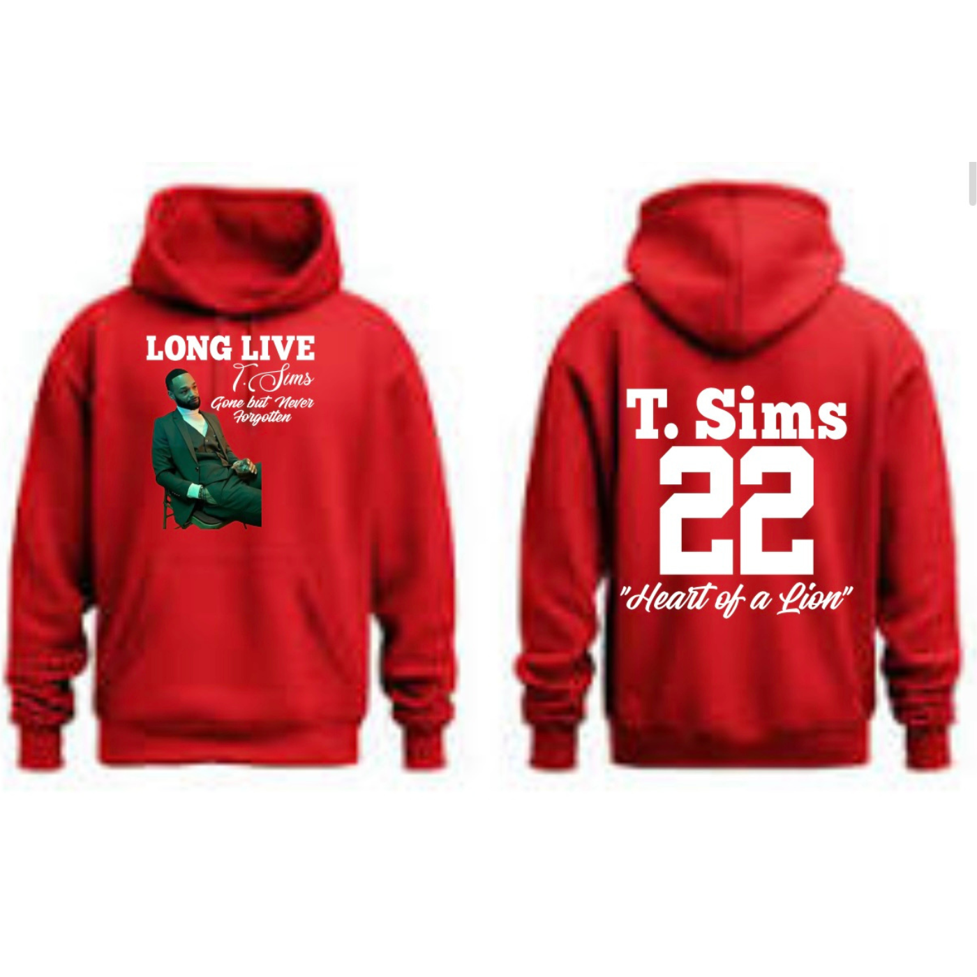 Long Live T. Sims Hoodie