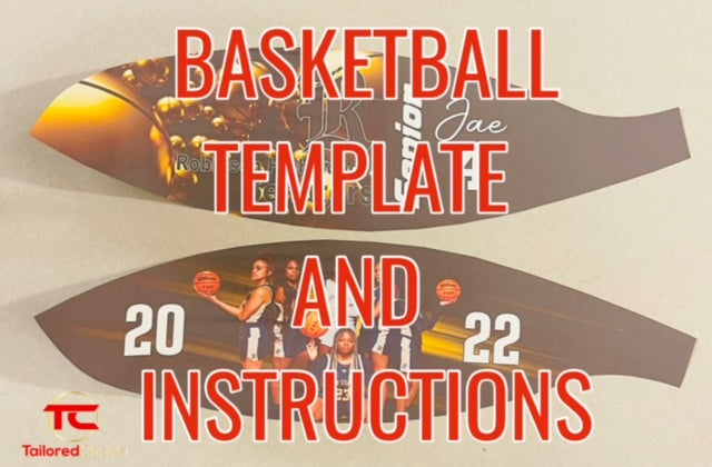 DIY Custom Basketball Wrap Template