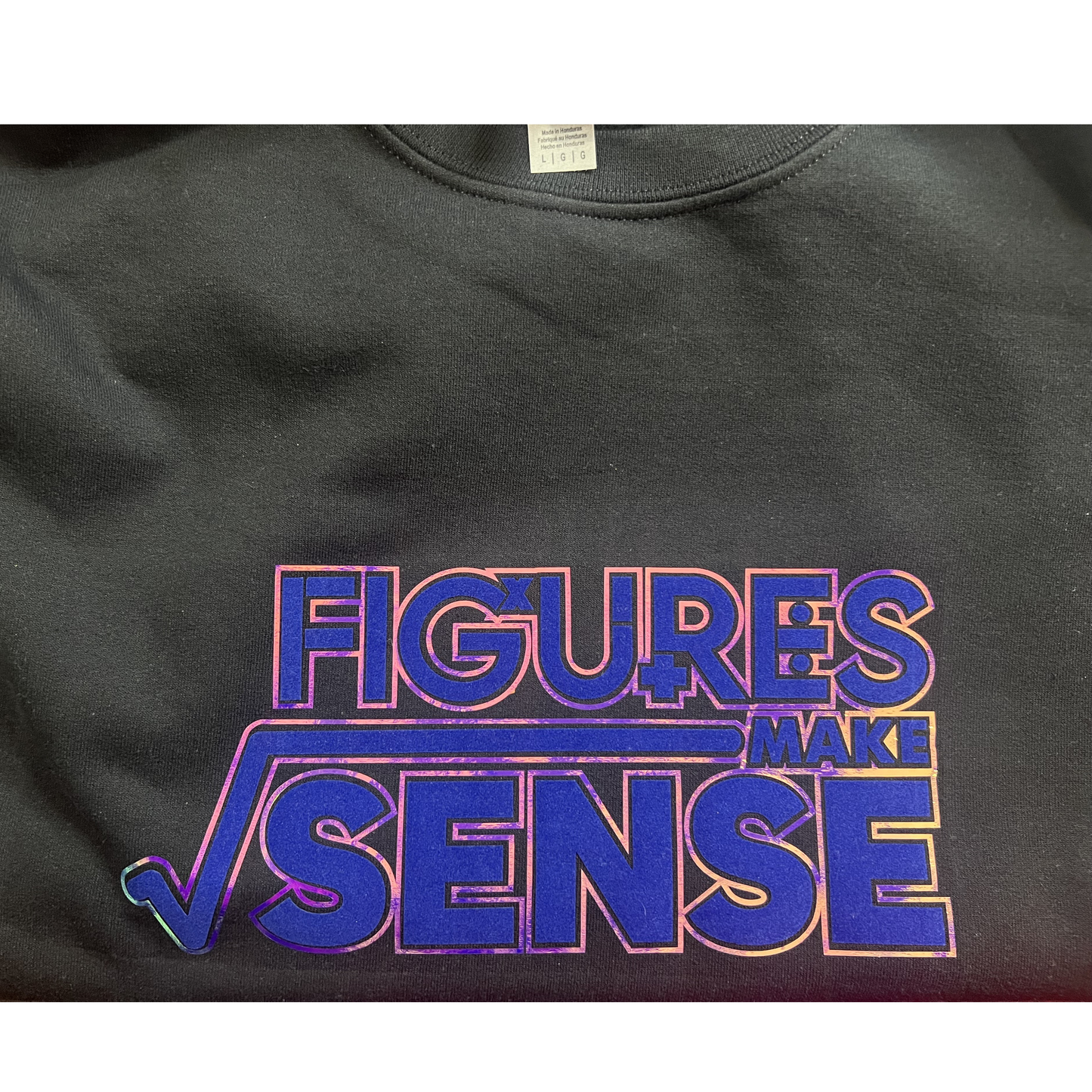 Figures Make Sense Long Sleeve Shirt
