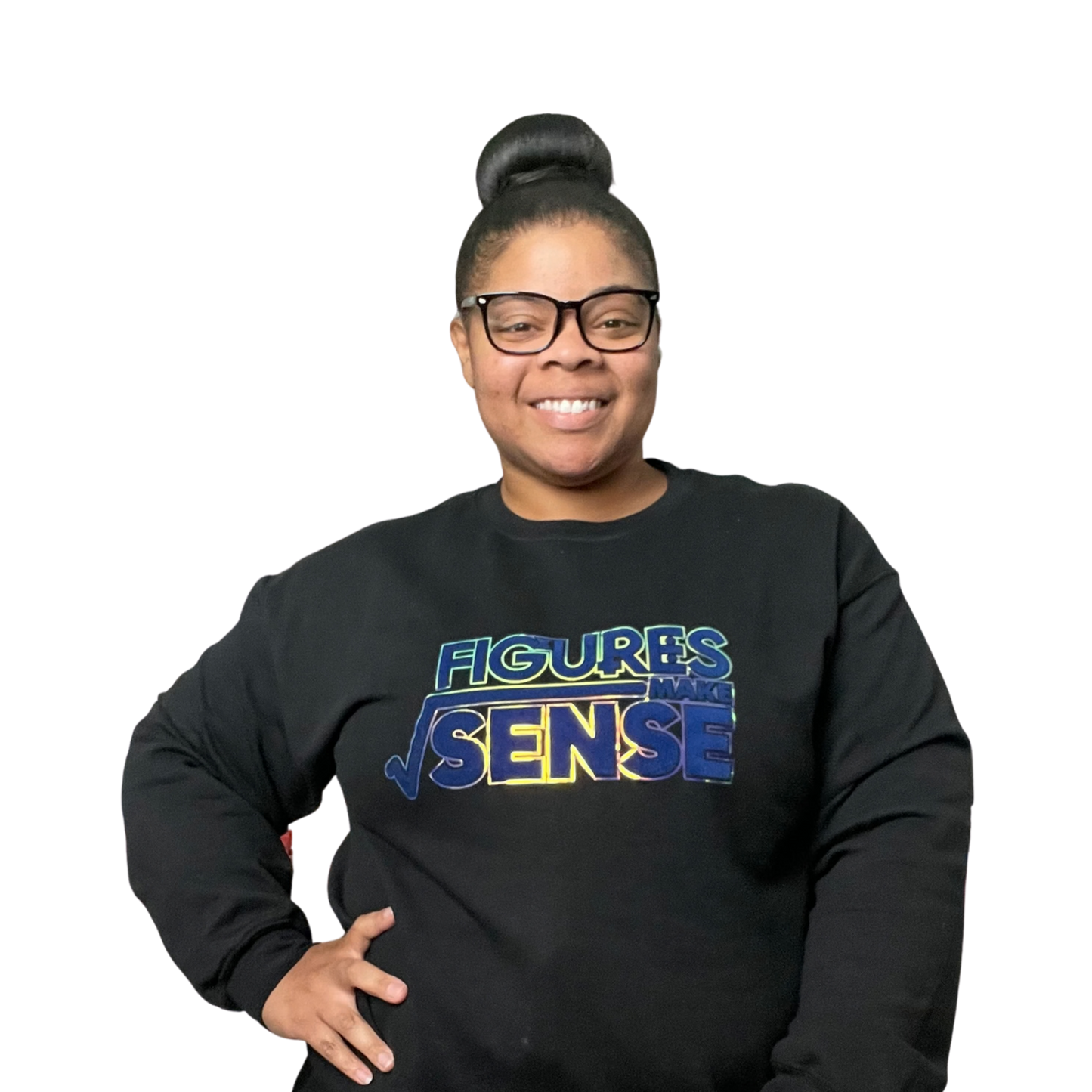 Figures Make Sense Long Sleeve Shirt
