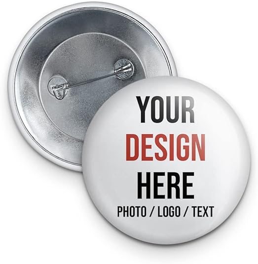 Custom 3 inch Button – Tailored Charm