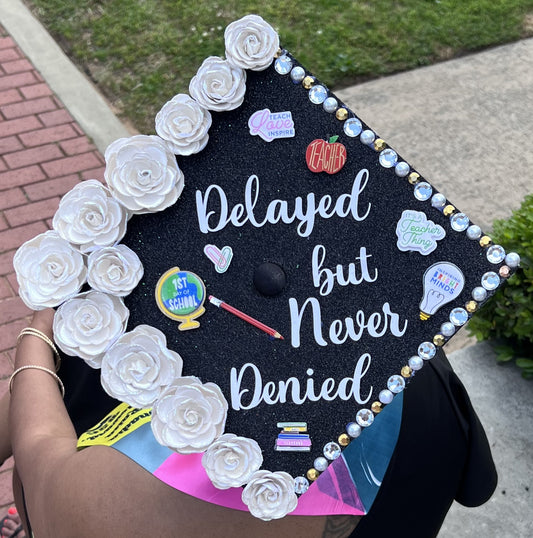 Custom Removable Graduation Cap Topper