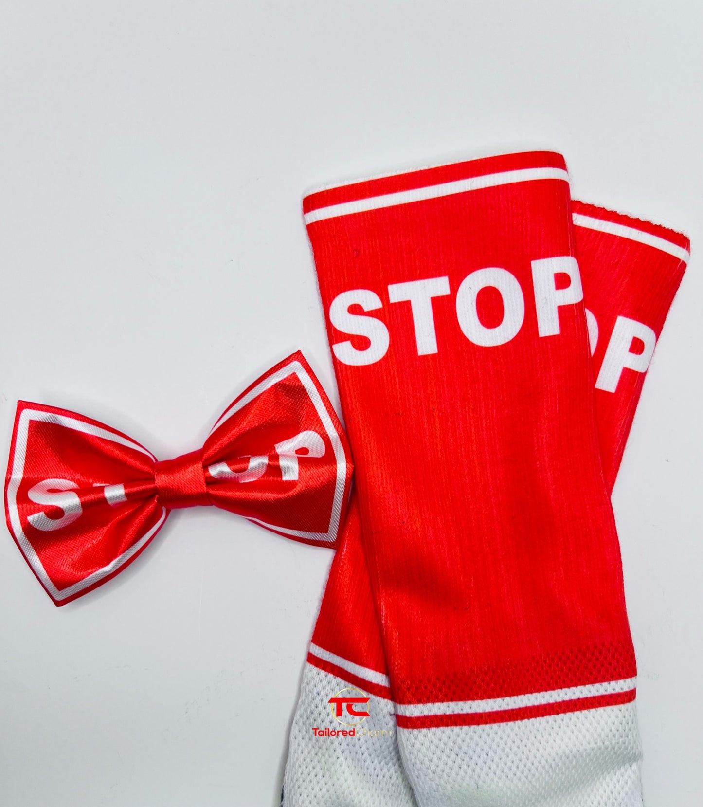 “STOP at Nothing” Bowtie & Sock Bundle